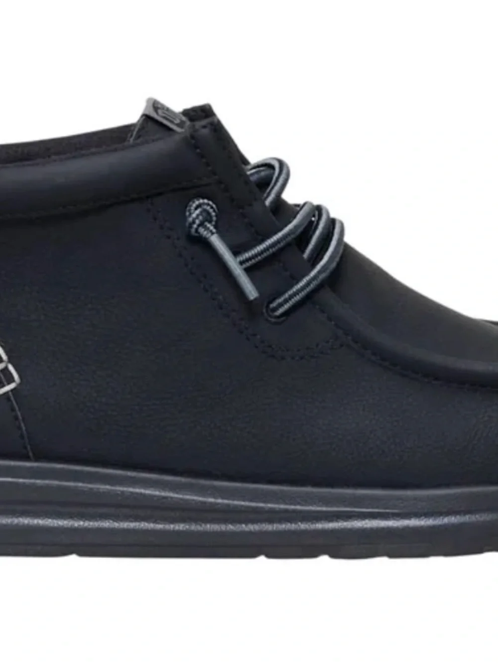 HEYDUDE Black Men’s Wally Mid GripR Classic Boots